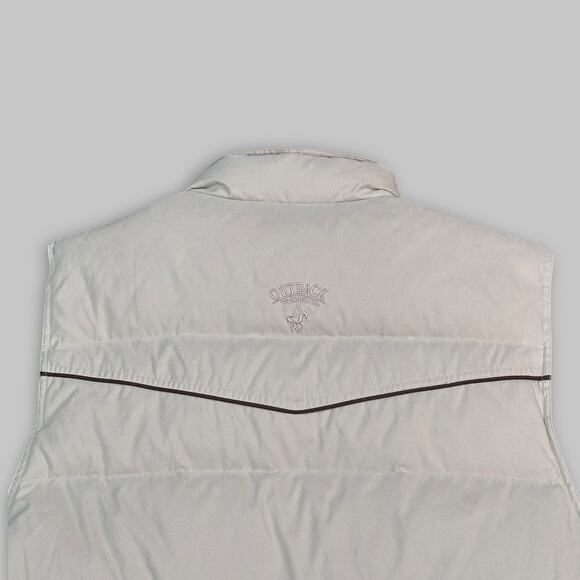 Vintage Outback Trading Company Down Trailblazer Vest Men’s XL – Beige - Picture 6 of 8